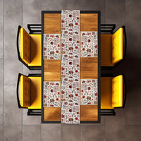 cotton table runner+placemat