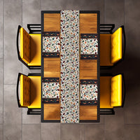 cotton table runner+placemat