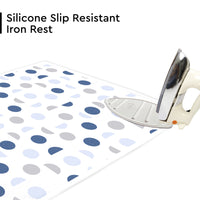 Cotton Blue Moon Ironing Mat (Pack of 1)