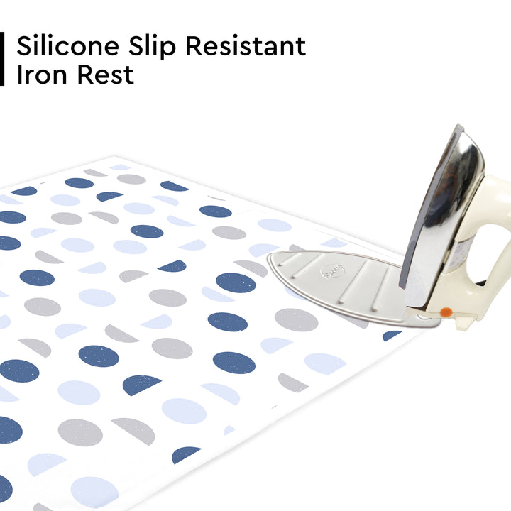 Cotton Blue Moon Ironing Mat (Pack of 1)