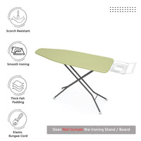 Canvas Sage Green Ironing Board Cover (Pack of 1)