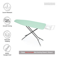 Canvas Mint Green Ironing Board Cover (Pack of 1)