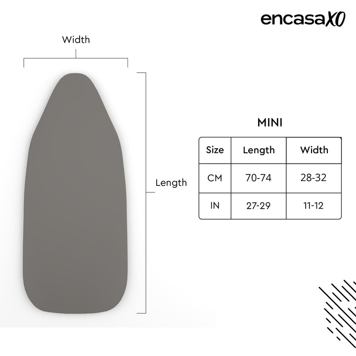 Canvas Grey Ironing Board Cover (Pack of 1)