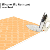 Cotton Peach Tiles Ironing Mat (Pack of 1)