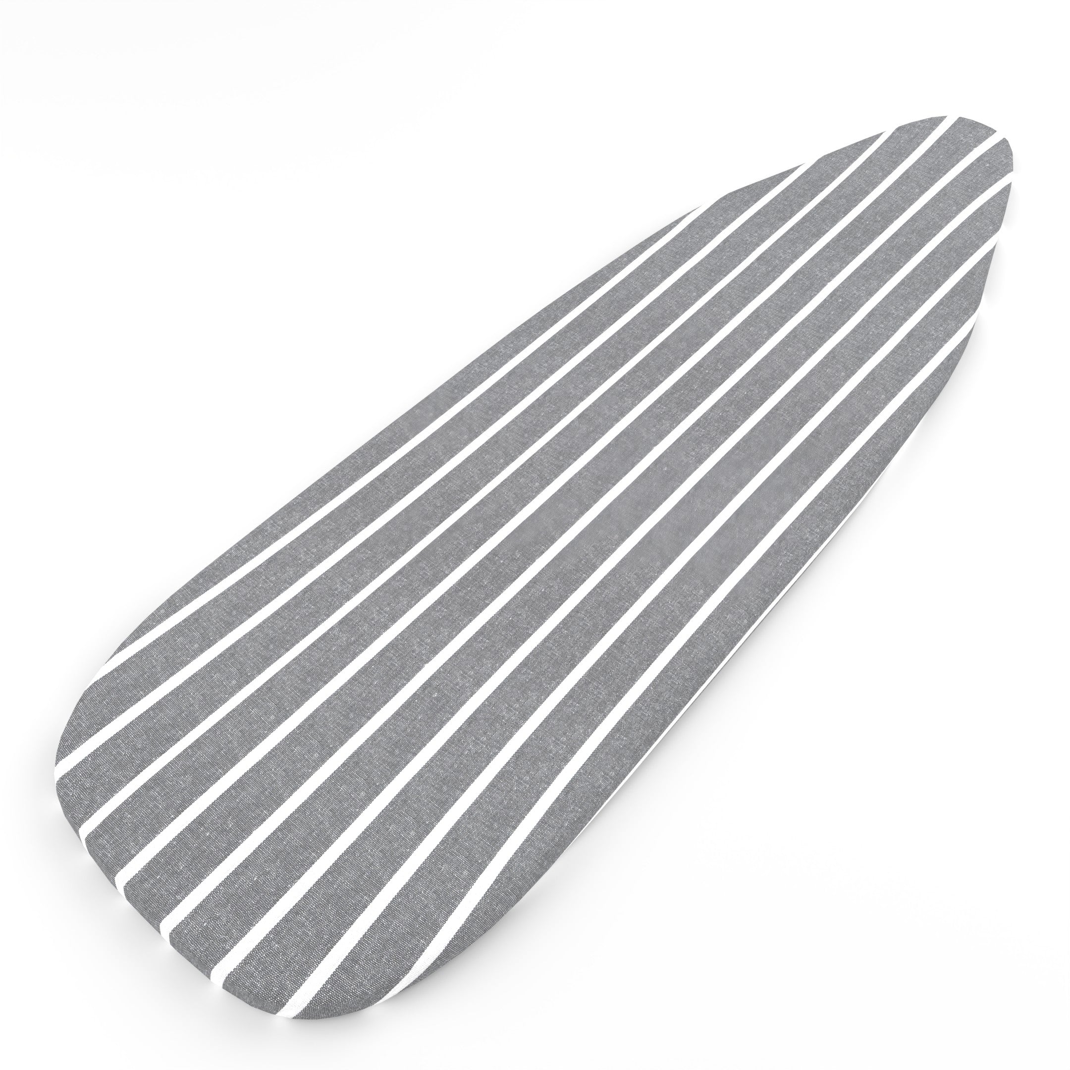 Cotton Roma Grey Stripes Ironing Board Cover (Pack of 1)
