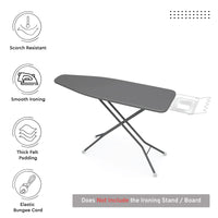 Canvas Grey Ironing Board Cover (Pack of 1)