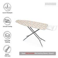 20s Cotton Twill Triangles Ironing Board Cover (Pack of 1)