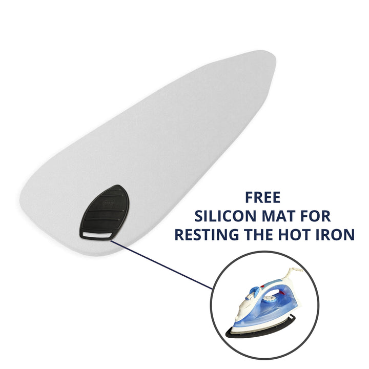 20s Sheeting - Silver Silver Jetstream Ironing Board Cover (Pack of 1)