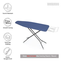 Canvas Cobalt Ironing Board Cover (Pack of 1)