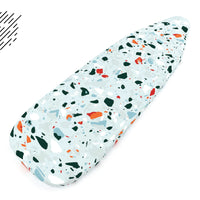 20s Cotton Twill Terrazzo Mint Ironing Board Cover (Pack of 1)