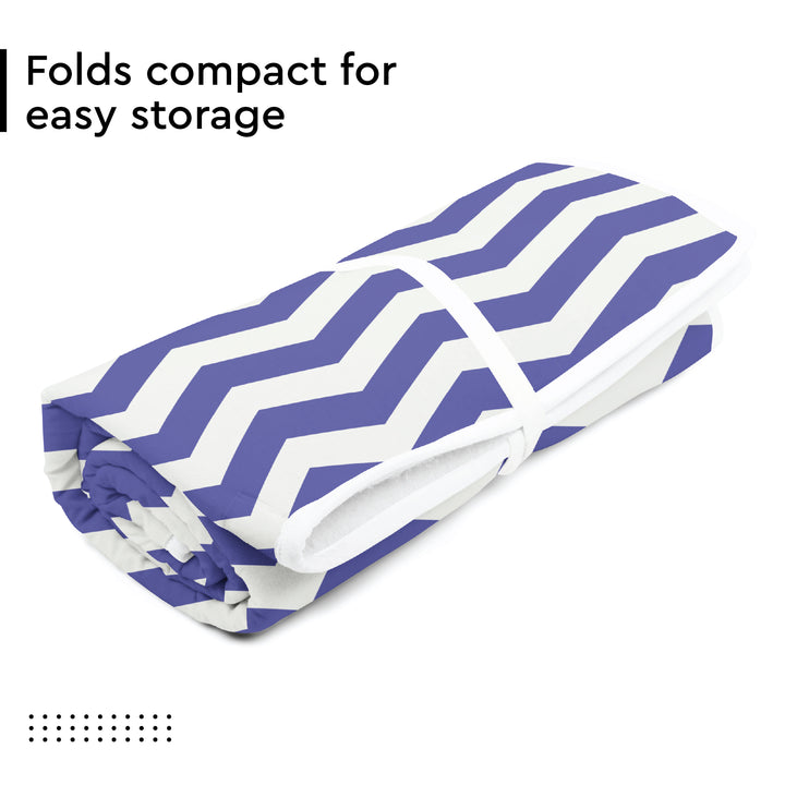 Cotton Zig Zag Peri Ironing Mat (Pack of 1)