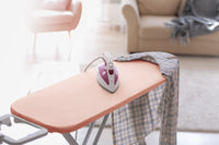 Canvas Powder Pink Ironing Board Cover (Pack of 1)