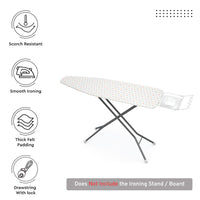 Cotton Polka Dot Ironing Board Cover (Pack of 1)