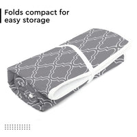 Cotton Grey Tiles Ironing Mat (Pack of 1)
