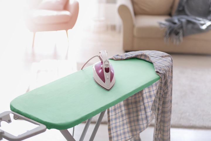 Canvas Mint Green Ironing Board Cover (Pack of 1)