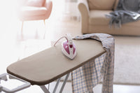 Canvas Beige Ironing Board Cover (Pack of 1)