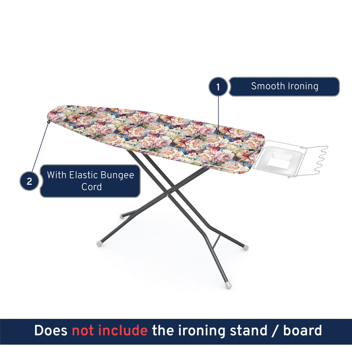 20s Cotton Twill Wildflowers Ironing Board Cover (Pack of 1)