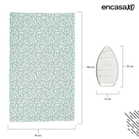 Cotton Green Leaflet Ironing Mat (Pack of 1)