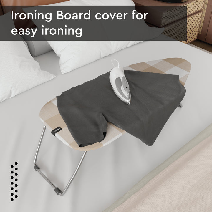 Cotton Buffalo Beige Ironing Board Cover (Pack of 1)