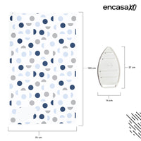 Cotton Blue Moon Ironing Mat (Pack of 1)
