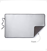 Cotton Silver Silver Ironing Mat (Pack of 1)