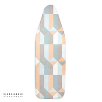 20s Cotton Twill Blocks Ironing Board Cover (Pack of 1)