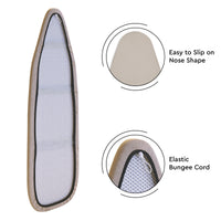 Canvas Light Grey Ironing Board Cover (Pack of 1)