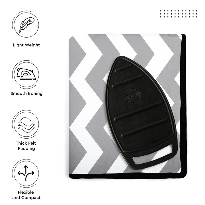 Cotton Zig Zag Ironing Mat (Pack of 1)