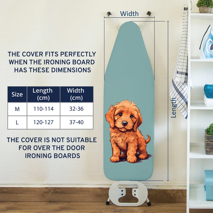 20s Cotton Twill Tommy Ironing Board Cover (Pack of 1)