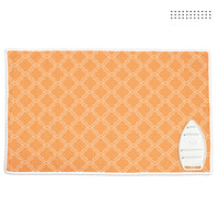 Cotton Peach Tiles Ironing Mat (Pack of 1)