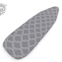 Cotton Grey Tiles Ironing Board Cover (Pack of 1)