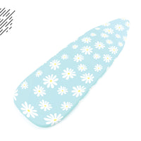 Cotton Daisy Blue Ironing Board Cover (Pack of 1)