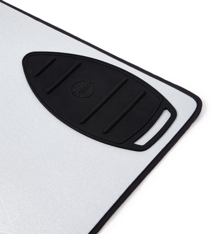 Cotton Silver Silver Ironing Mat (Pack of 1)