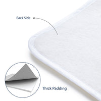 Cotton Green Leaflet Ironing Mat (Pack of 1)