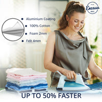 20s Sheeting - Silver Silver Jetstream Ironing Board Cover (Pack of 1)