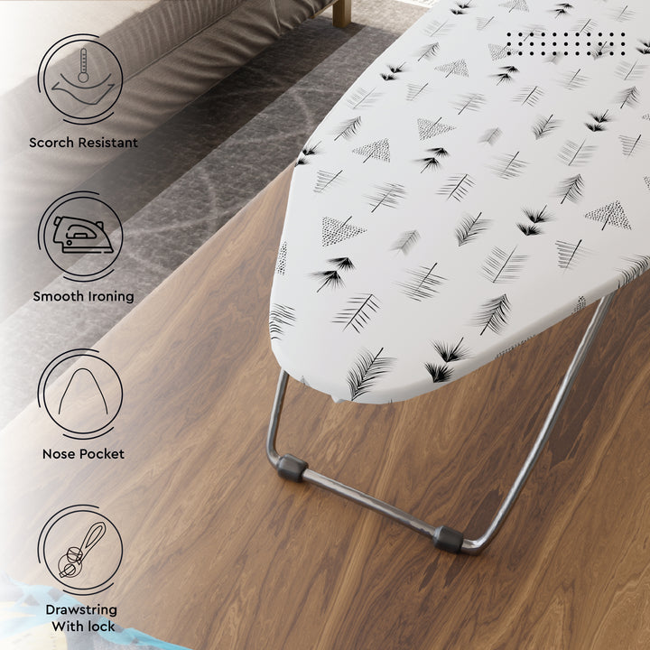 Cotton Black Arrow Ironing Board Cover (Pack of 1)