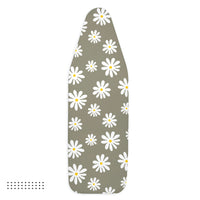 Cotton Daisy Grey Ironing Board Cover (Pack of 1)