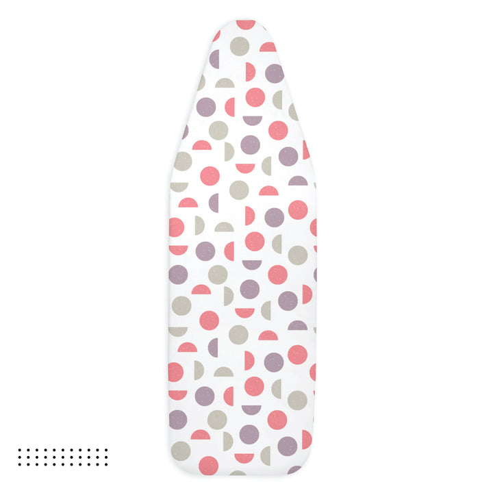 Cotton Pink Moon Ironing Board Cover (Pack of 1)