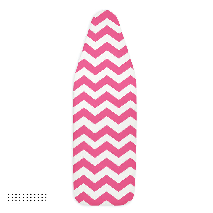 Cotton ZZ Magenta Ironing Board Cover (Pack of 1)