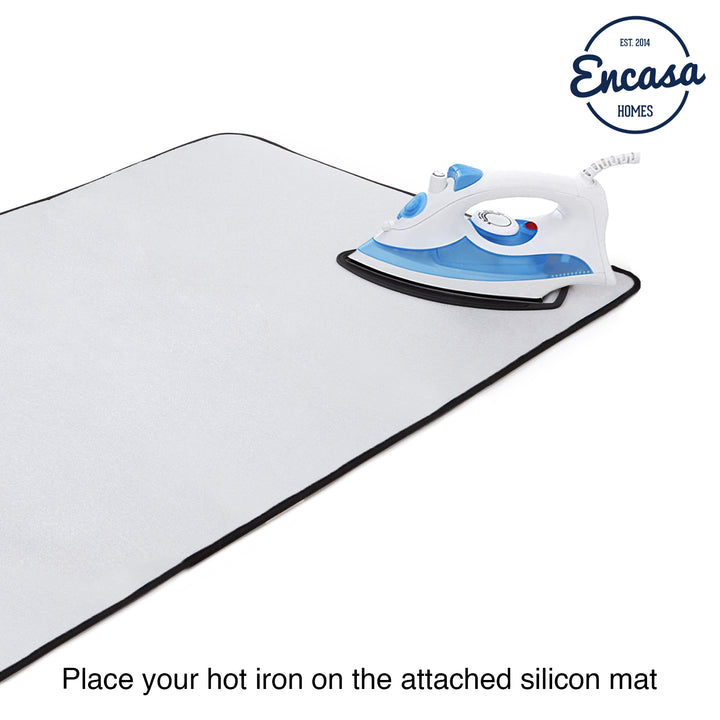 Cotton Silver Silver Ironing Mat (Pack of 1)