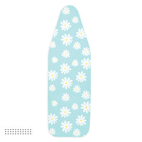 Cotton Daisy Blue Ironing Board Cover (Pack of 1)