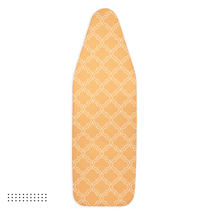 Cotton Peach Tiles Ironing Board Cover (Pack of 1)