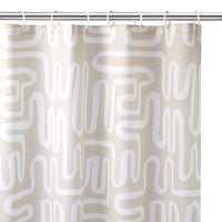 polyester shower curtain