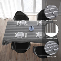 cotton 6 to 8 seater rectangular table cloth