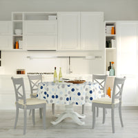 cotton 4 seater round table cloth