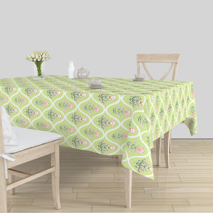 polyester 6 to 8 seater rectangular table cloth