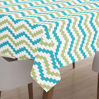 polyester 6 to 8 seater rectangular table cloth