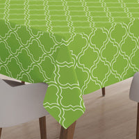 polyester 6 to 8 seater rectangular table cloth