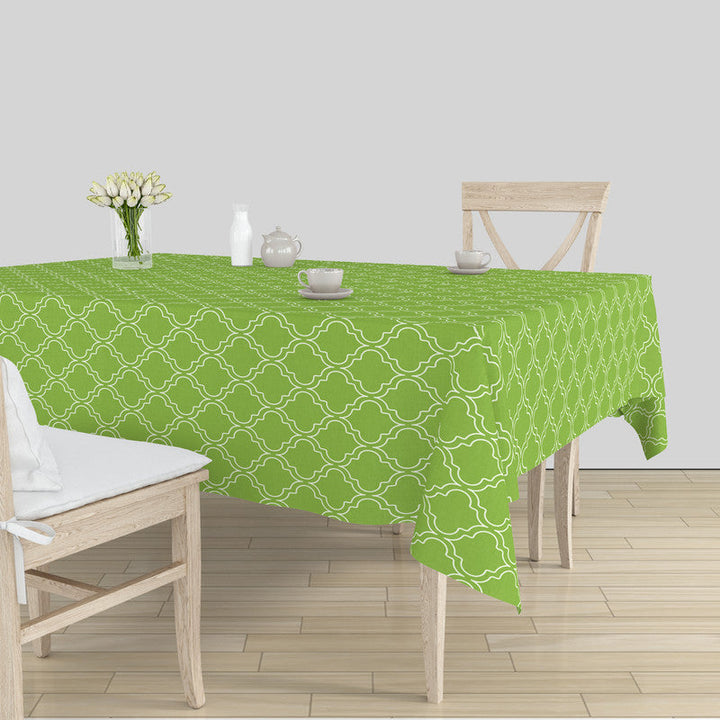 polyester 6 to 8 seater rectangular table cloth