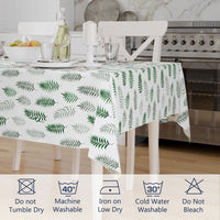 polyester 6 to 8 seater rectangular table cloth